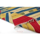 Indiai Kilim szőnyeg 120x180 modern kelim szőnyeg pamutból