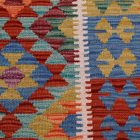 Chobi Kilim szőnyeg 150x103 kézi szövésű afgán gyapjú kilim
