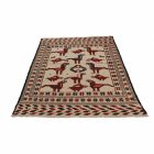 Nomád Kilim szőnyeg Adarskan 133x199 Kelim falvédő szőnyeg