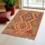 Etnikai Kilim szőnyeg Chobi 95x64 kézi szövésű afgán gyapjú kilim