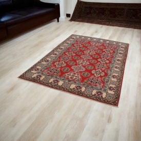 Kazak szőnyeg 146x219 kézi csomózású szőnyeg