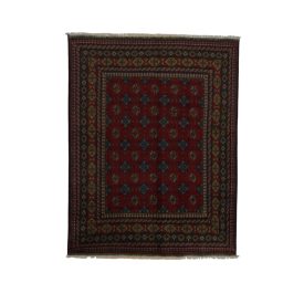   Keleti szőnyeg Aqcha Bukhara 152x193 kézi csomózású afgán szőnyeg