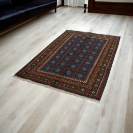   Keleti szőnyeg Aqcha Bukhara 125x187 kézi csomózású afgán szőnyeg
