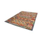 Gyapjú Kilim szőnyeg Chobi 198x296 kézi szövésű afgán Kilim