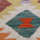 Gyapjú Kilim szőnyeg Chobi 198x296 kézi szövésű afgán Kilim
