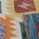 Gyapjú Kilim szőnyeg Chobi 198x296 kézi szövésű afgán Kilim