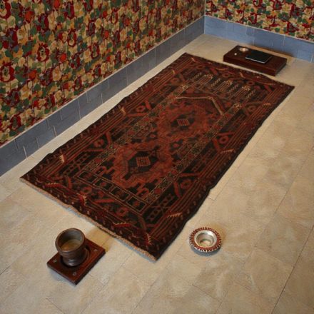 Imaszőnyeg Mushwani 79x156 kézi csomózású nomád szőnyeg