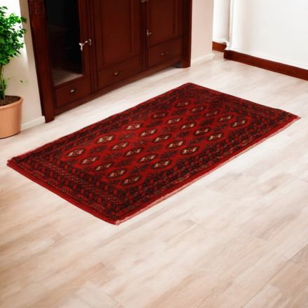 Türkmén szőnyeg Balisht Nakhsha 53x98 kézi csomózású autentikus szőnyeg