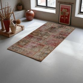 Design szőnyeg színes Patchwork 70x140 nappali szőnyeg