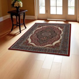 Luxus szőnyeg bordó 60x90 elegáns akril szőnyeg  -872120R6090
