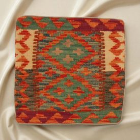 Kézi szövésű párnahuzat 45x45 Kilim díszpárna
