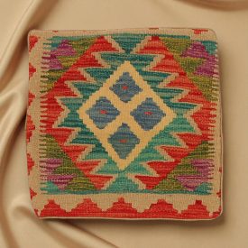 Kilim párnahuzat 45x45 kézi szövésű díszpárna