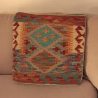 Kilim díszpárna 45x45 kézi szövésű Kelim párnahuzat