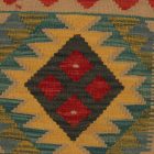 Kilim párnahuzat 45x45 kézi szövésű párna