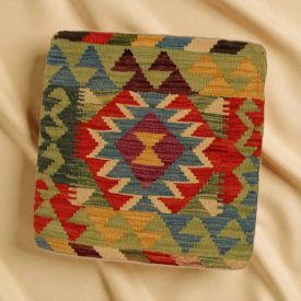 Kézi szövésű párna 45x45 Kilim párnahuzat